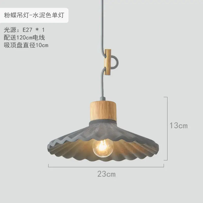 Pastel Cement Pendant Light