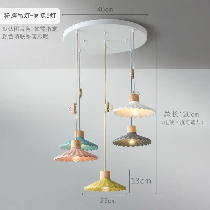 Pastel Cement Pendant Light