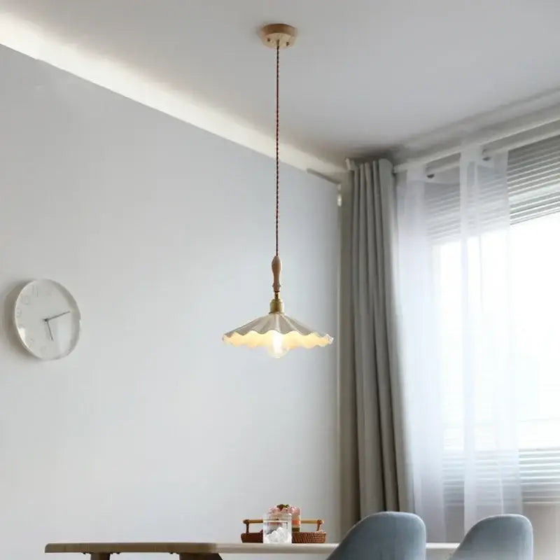 White Ceramic Dining Pendant