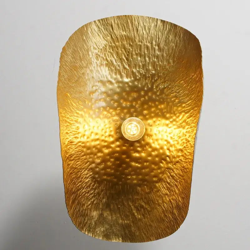 Brass Lotus Leaf Chandelier