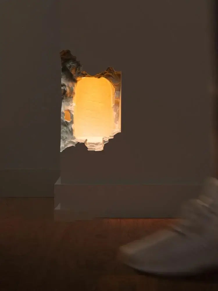 Stone Sculptural Wall Sconce