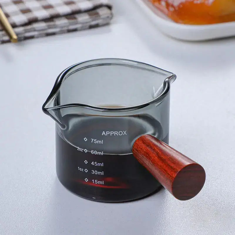 Colorful Glass Measuring Cups