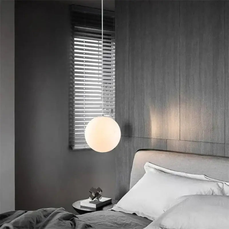 Frosted Glass Pendant Lights