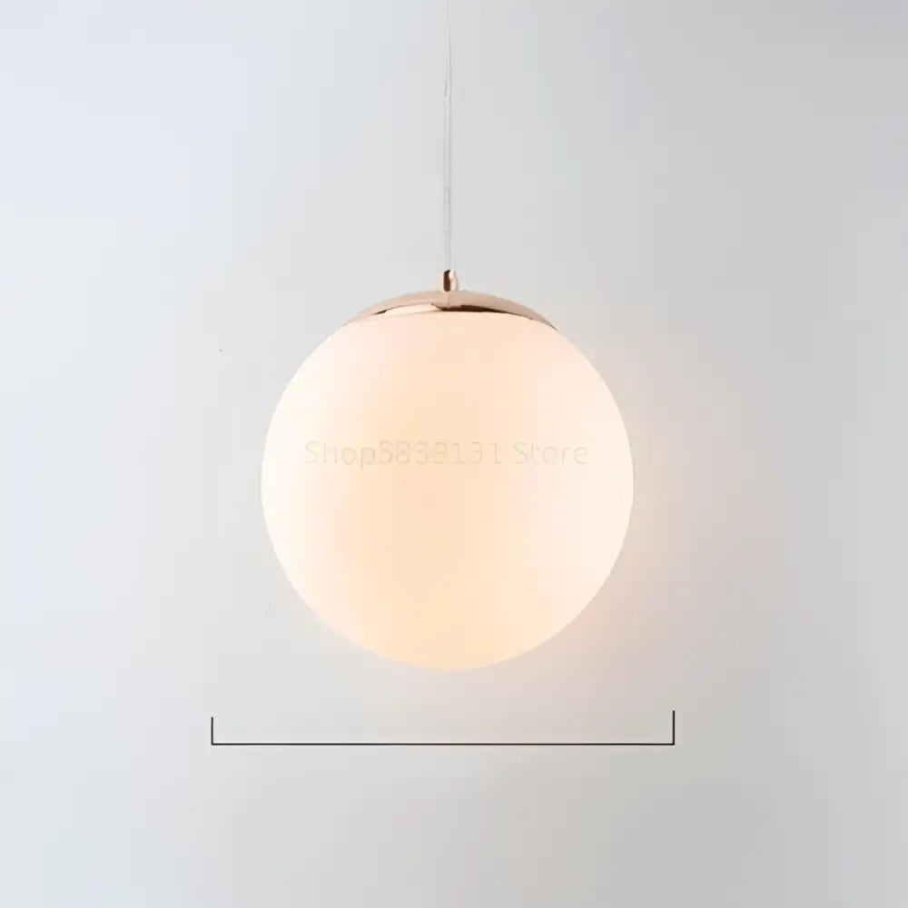 Frosted Glass Pendant Lights