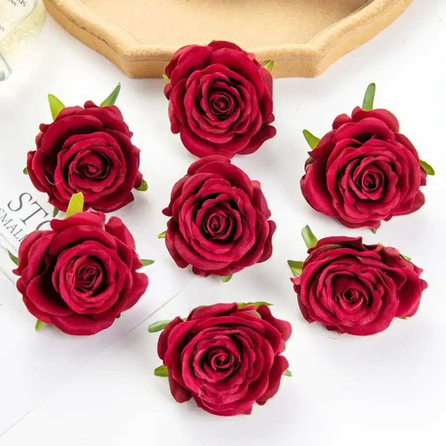 Silk Blue Rose Bouquet