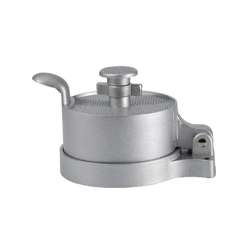 Silver Aluminum Meat Press