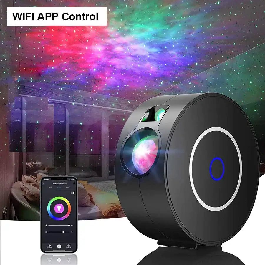 Blue Galaxy Star Projector