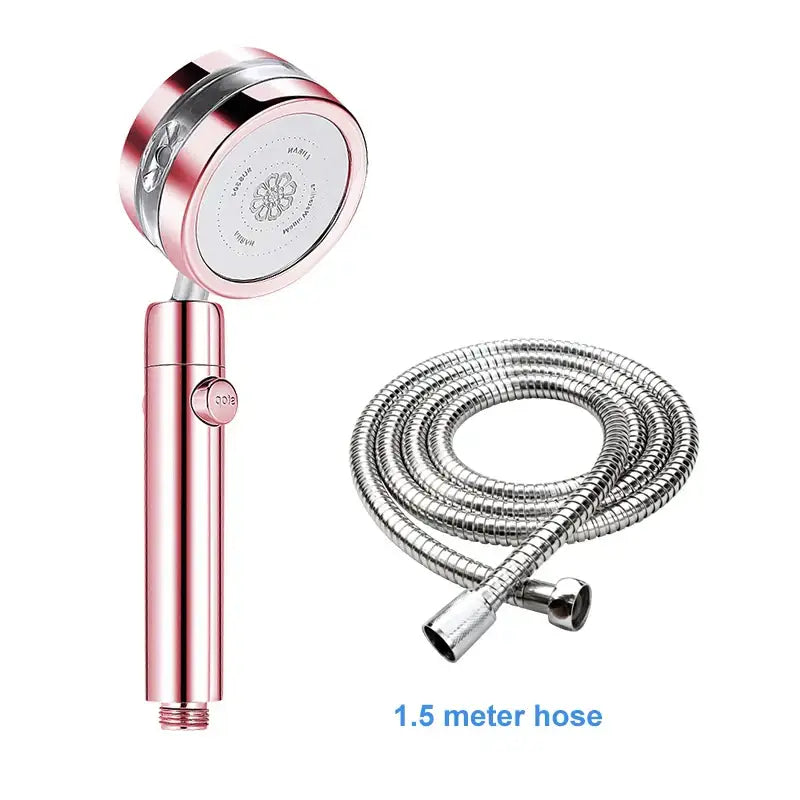 Silver Turbo Shower Head