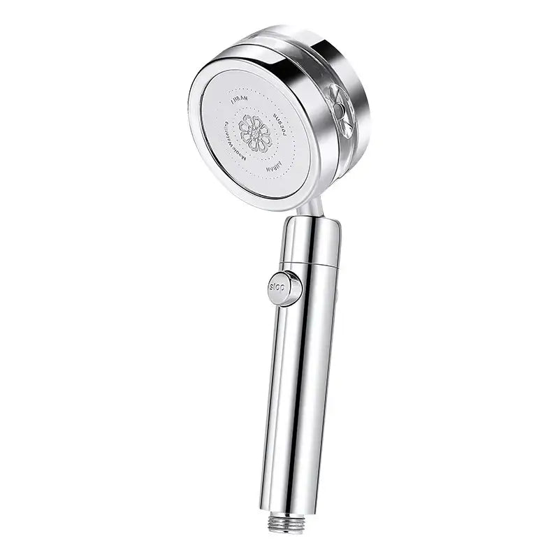 Silver Turbo Shower Head