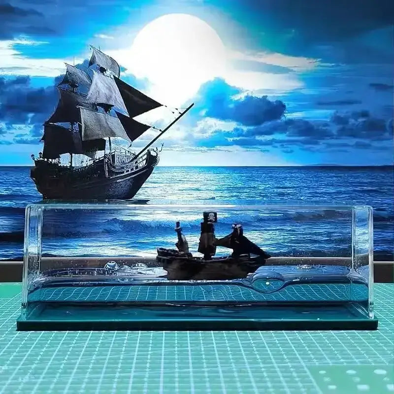 Black Pearl Ship Display