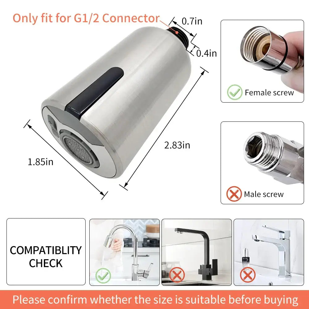 Brushed Nickel Sensor Faucet
