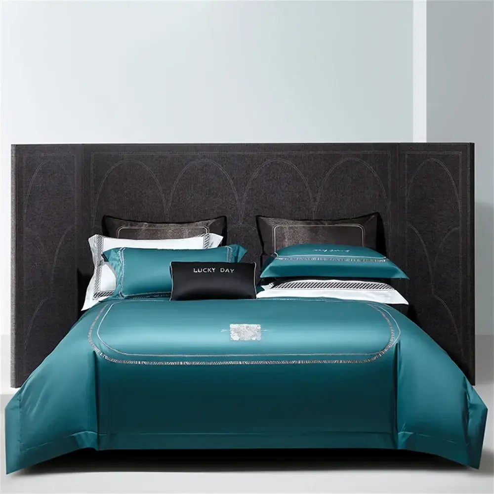 Cotton Satin Jacquard Bedding