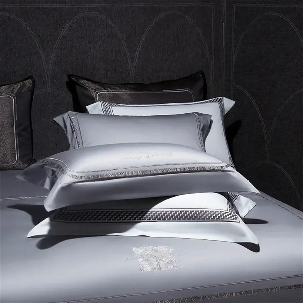 Cotton Satin Jacquard Bedding