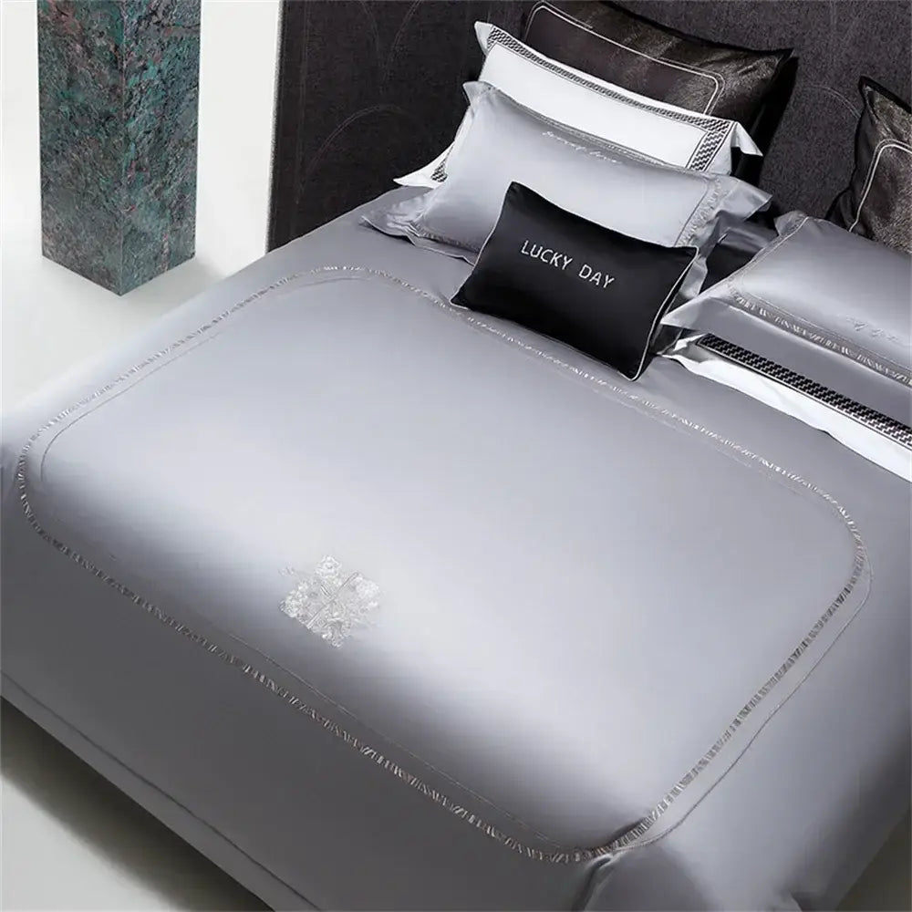 Cotton Satin Jacquard Bedding