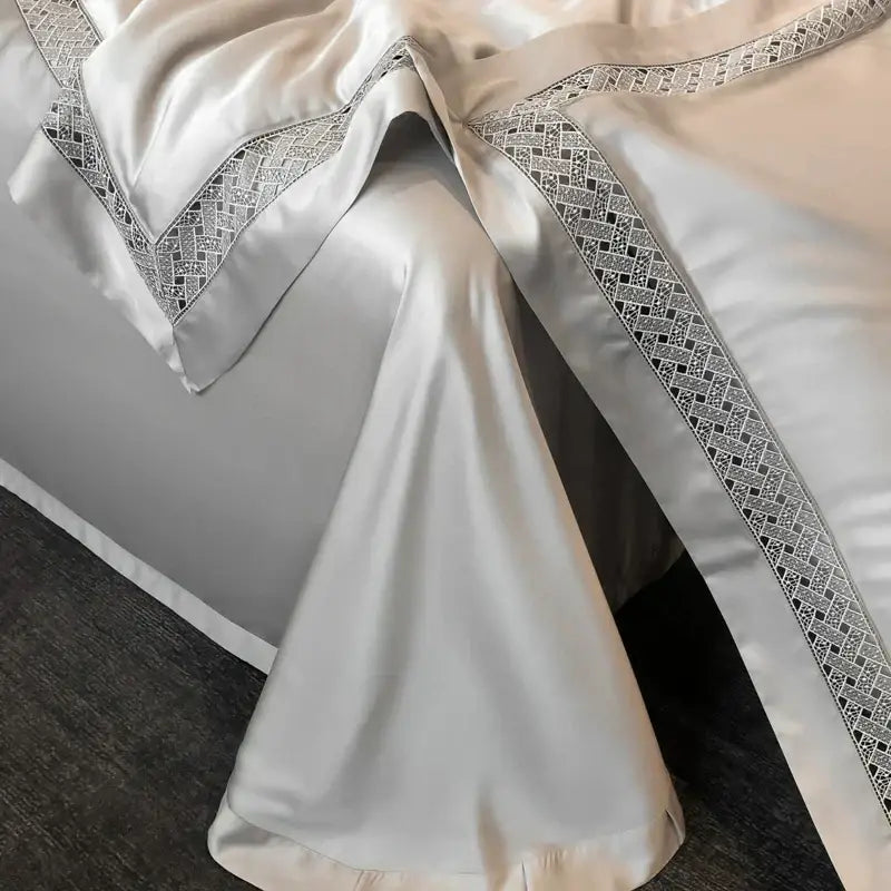 Gray Eucalyptus Summer Quilt Lyocell Blend