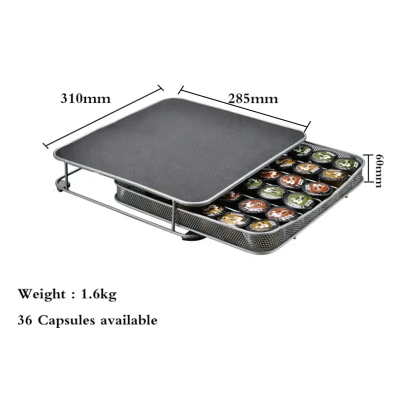 Metal Coffee Capsule Rack