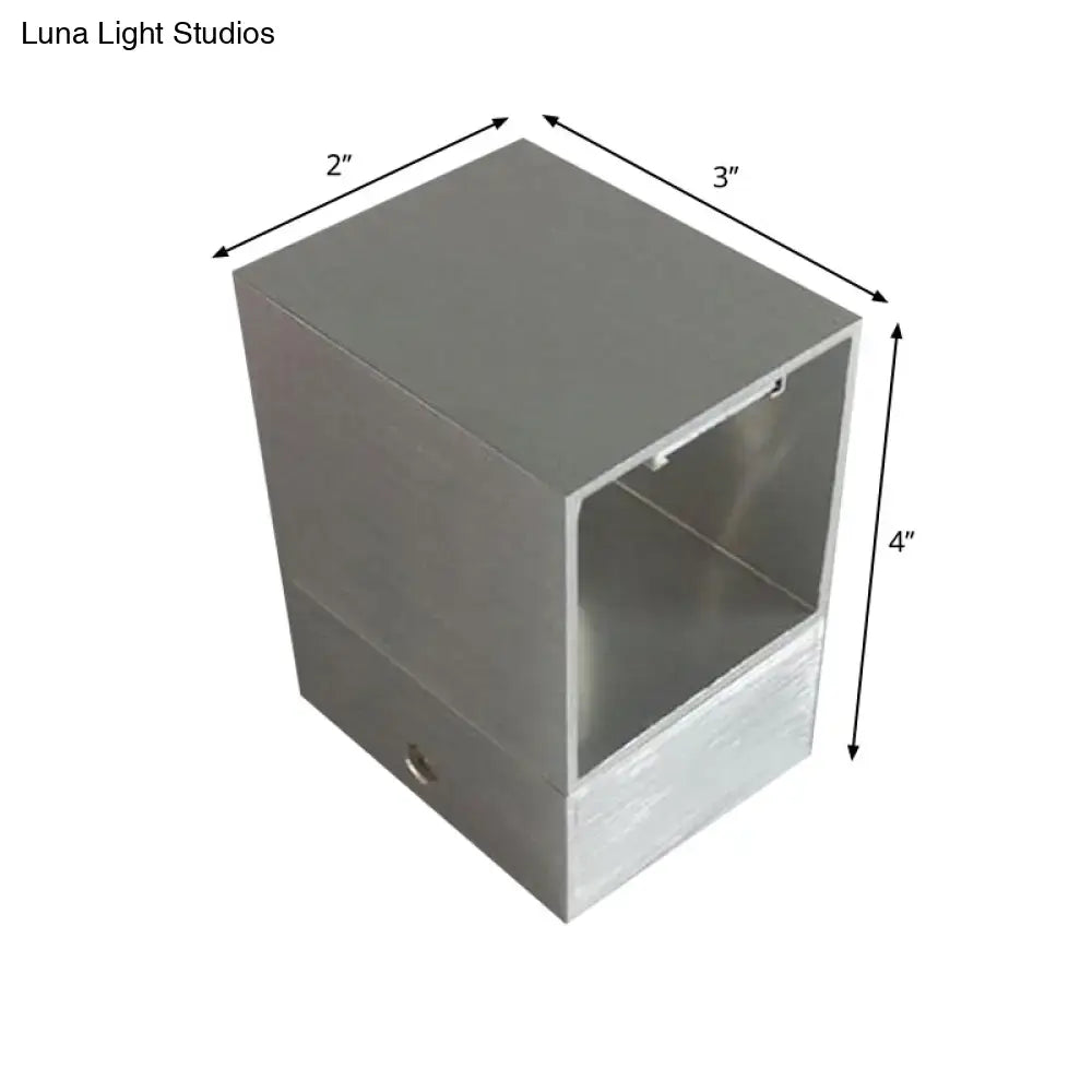 Silver Wall Mount Light