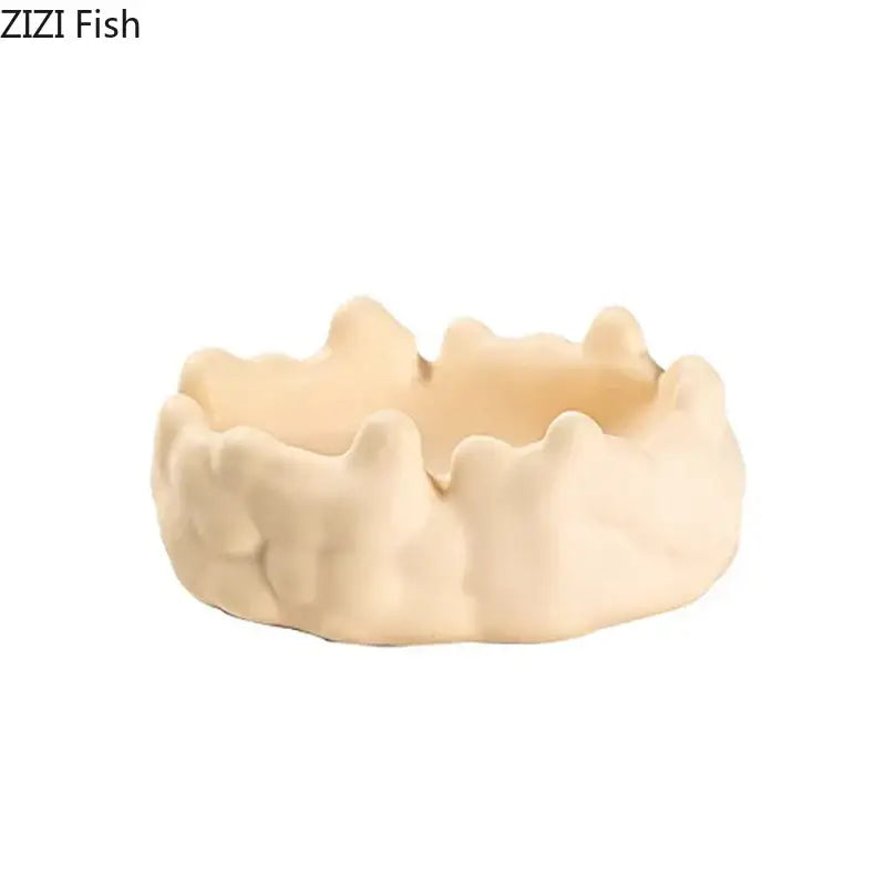 Textured Ceramic Bubble Ashtray
