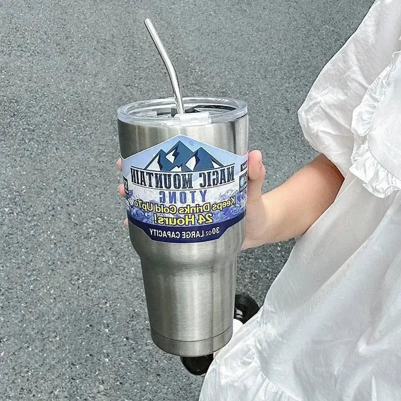 Silver Insulated Tumbler Set
