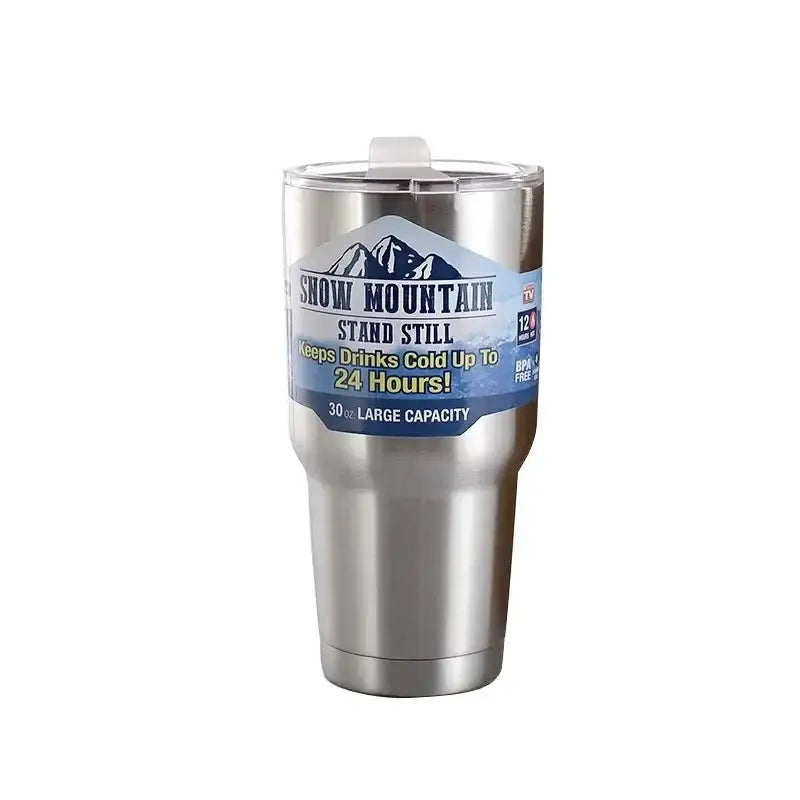 Silver Insulated Tumbler Set