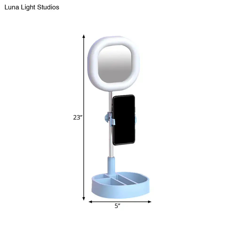 Light Blue LED Vanity Light