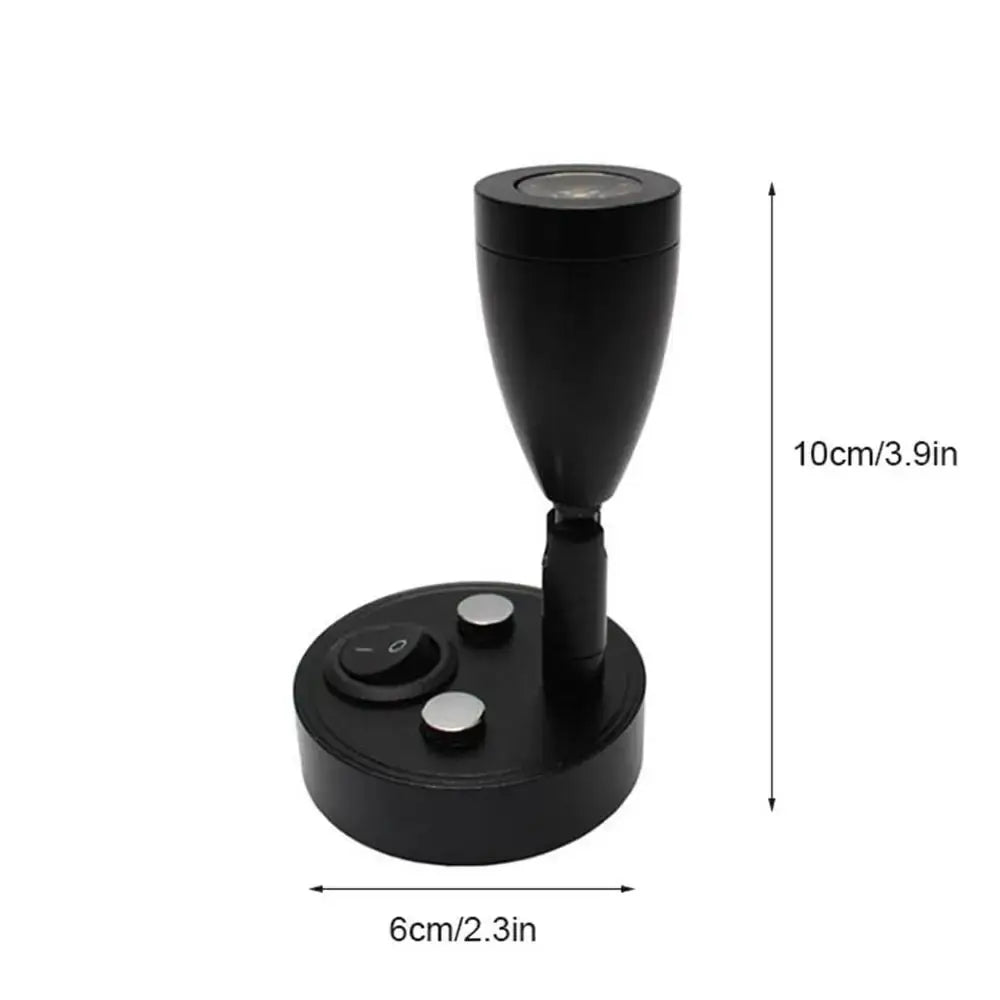 Black Adjustable Reading Lamp
