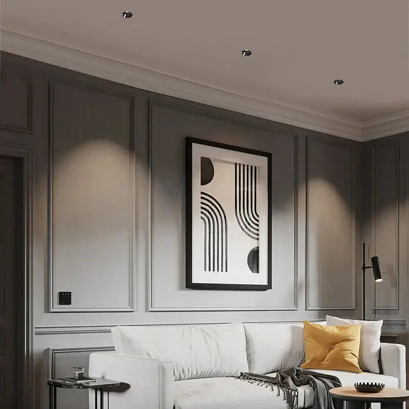 Black Frameless LED Downlight