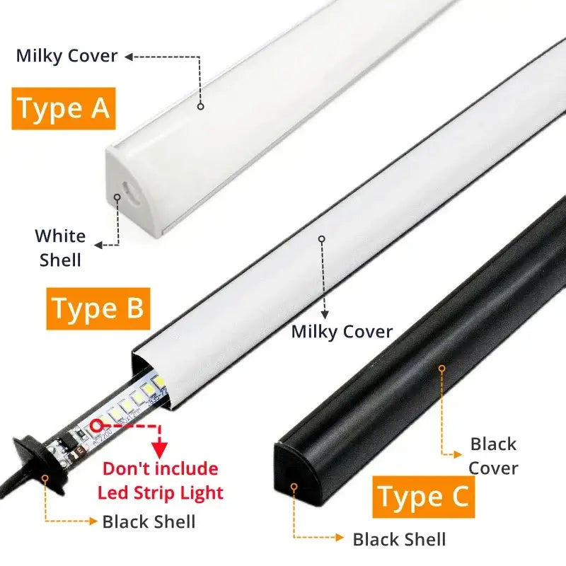 Silver Aluminum Corner Light