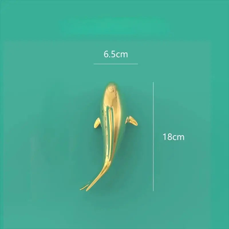 Goldfish Resin Wall Decor