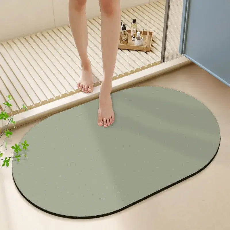 Sage Diatom Bath Mat