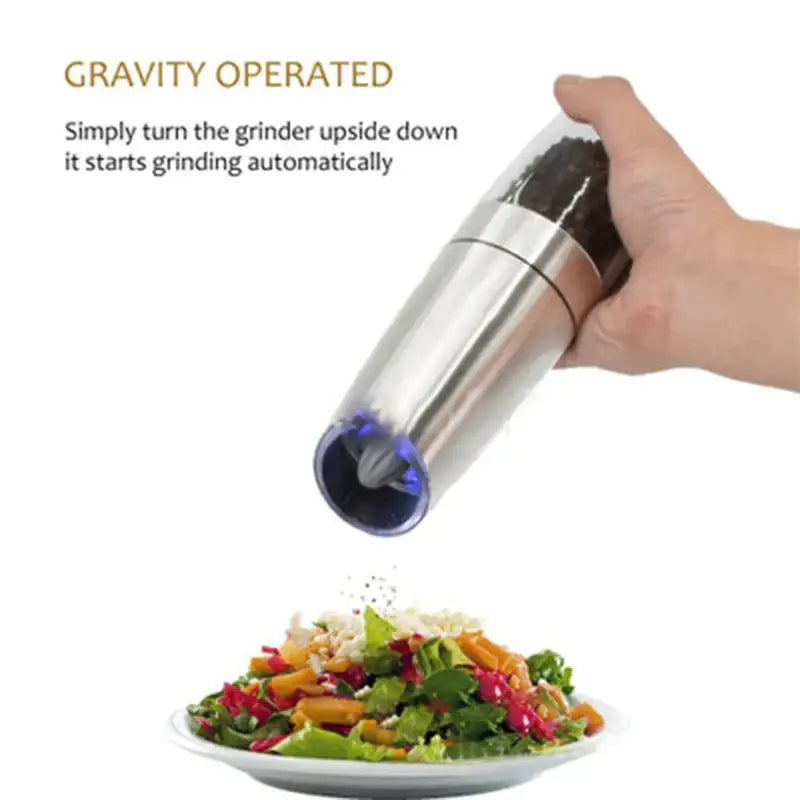 Silver Electric Spice Grinder