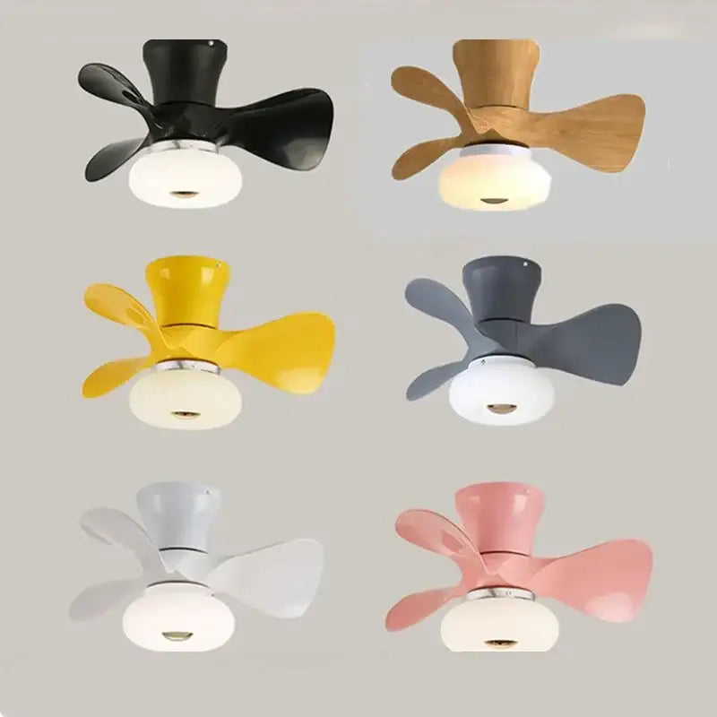 Wood Modern Ceiling Fan