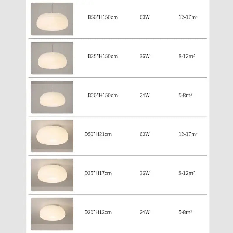 Cream Paper Pendant Light