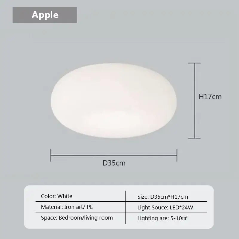 Cream Paper Pendant Light