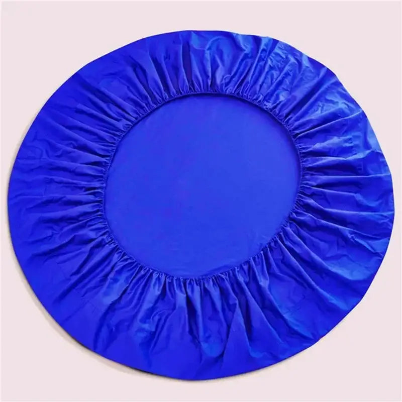 Dark Gray Round Bed Sheet