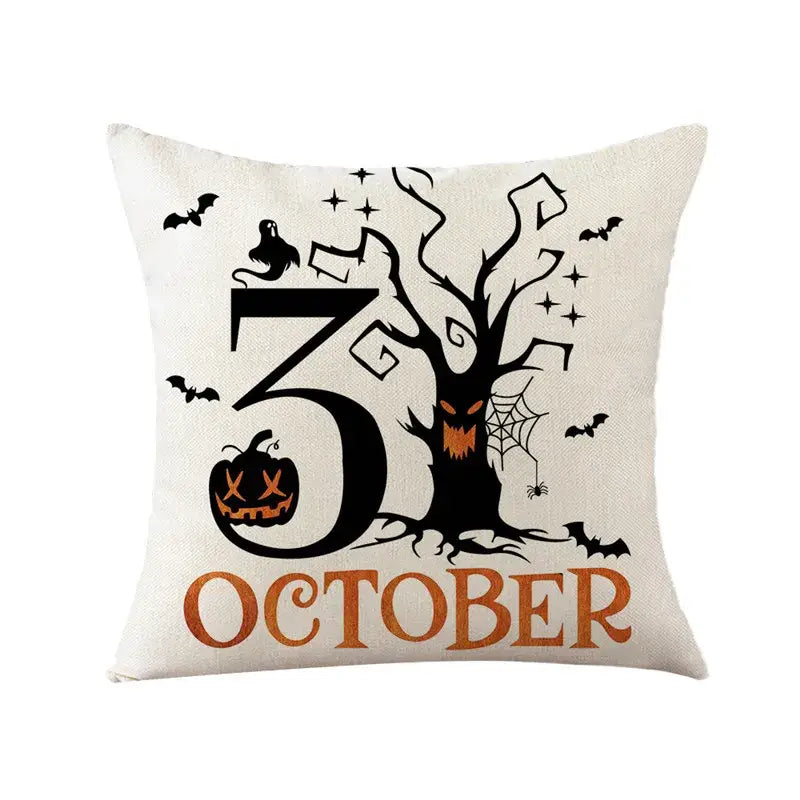 Linen Pumpkin Cushion Covers