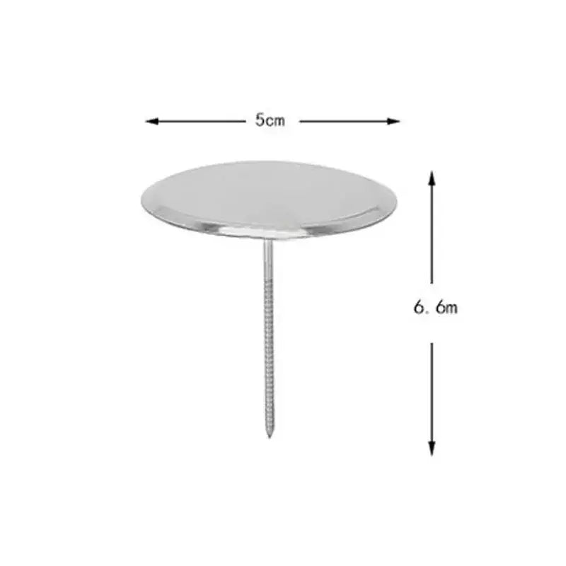 Silver Piping Nail Set