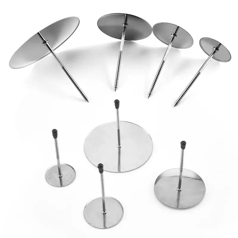 Silver Piping Nail Set