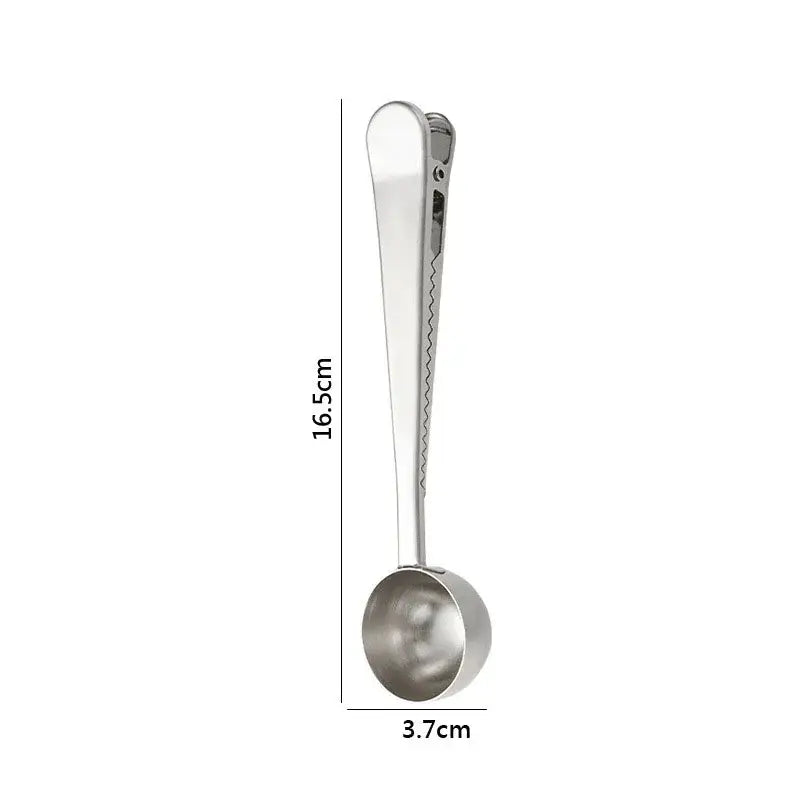 Gold Coffee Spoon Clip