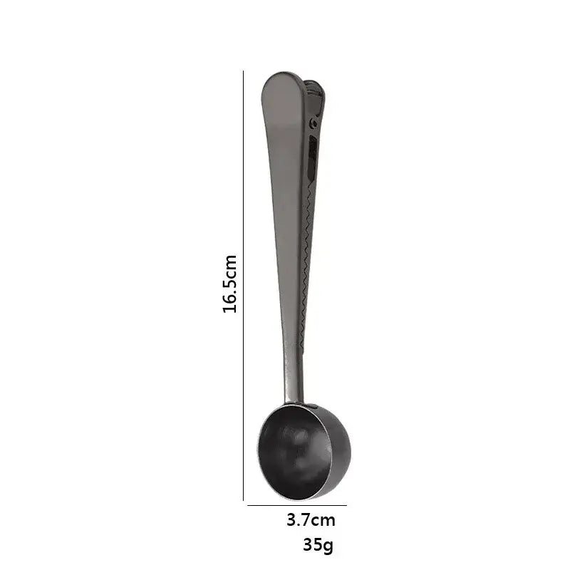 Gold Coffee Spoon Clip