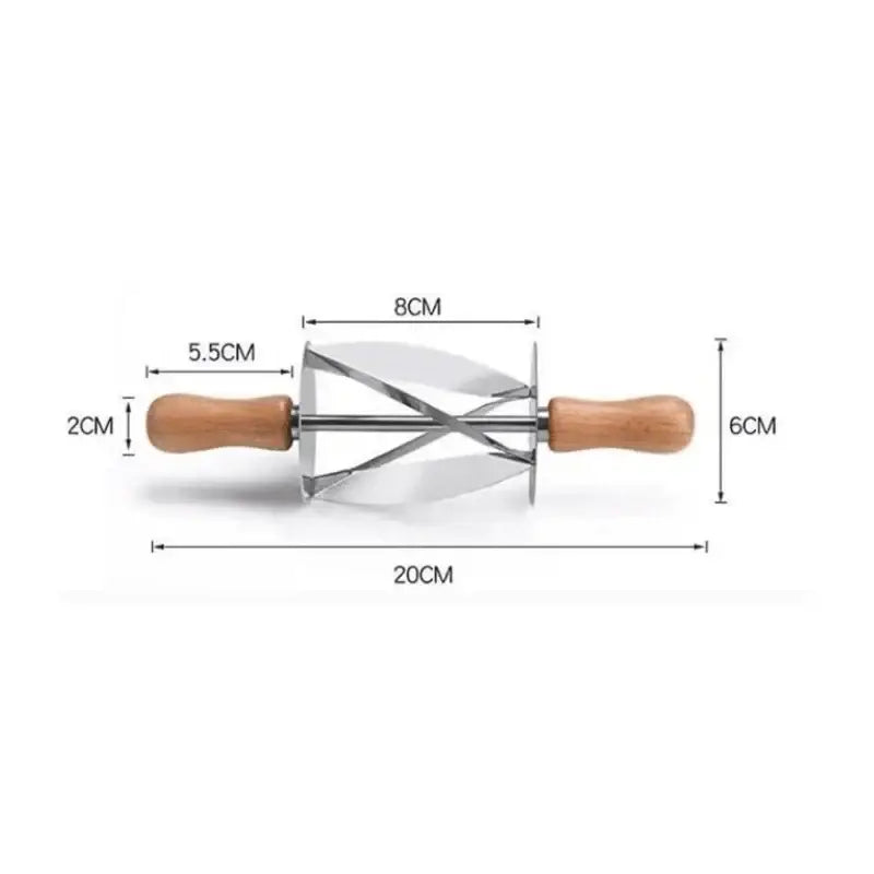 Silver Dough Cutter Tool