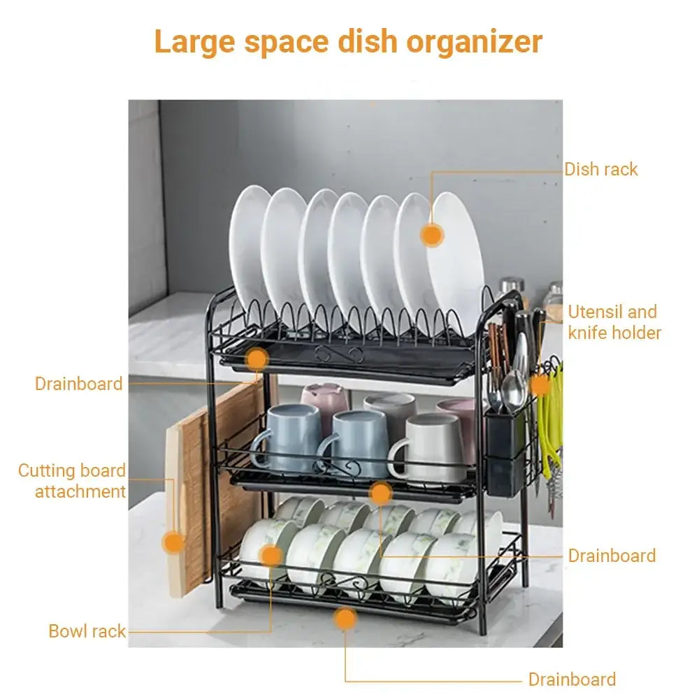 White Kitchen Drying Rack
