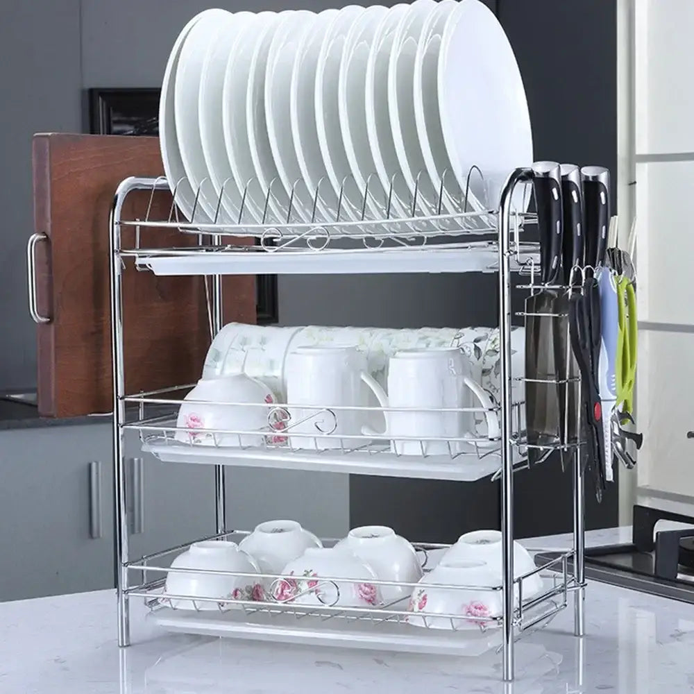 White Kitchen Drying Rack