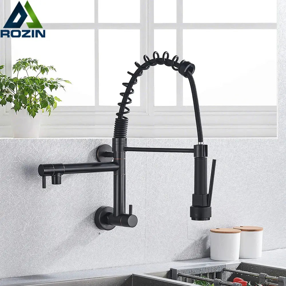 Golden Dual Spout Faucet