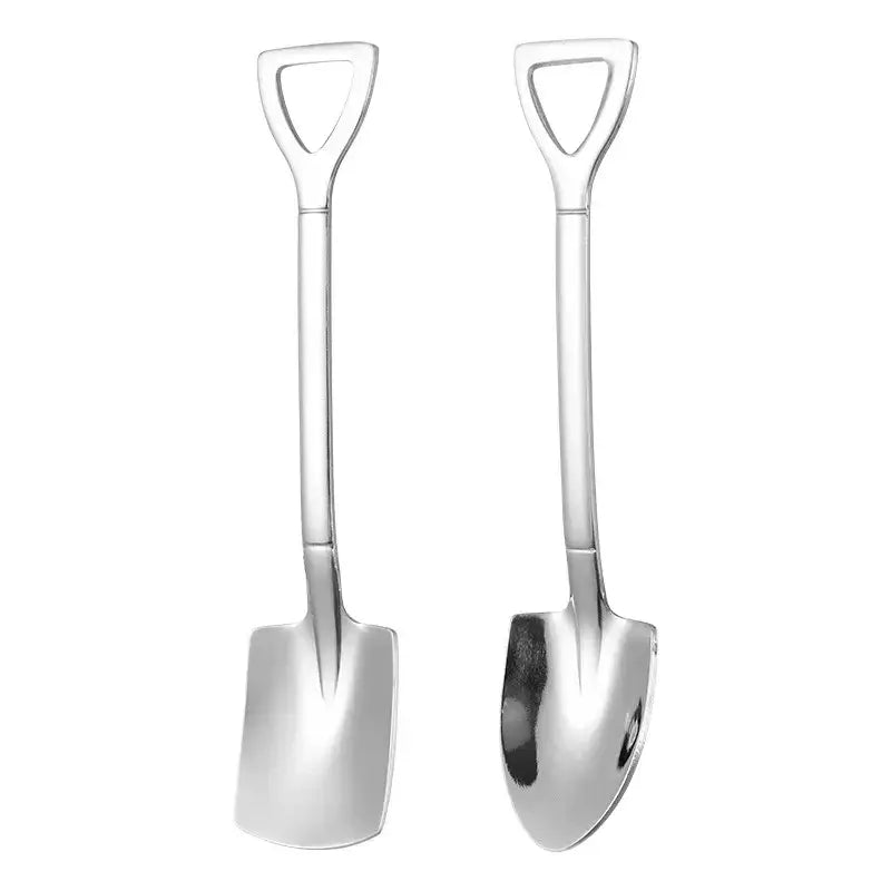 Silver Square Teaspoon Set