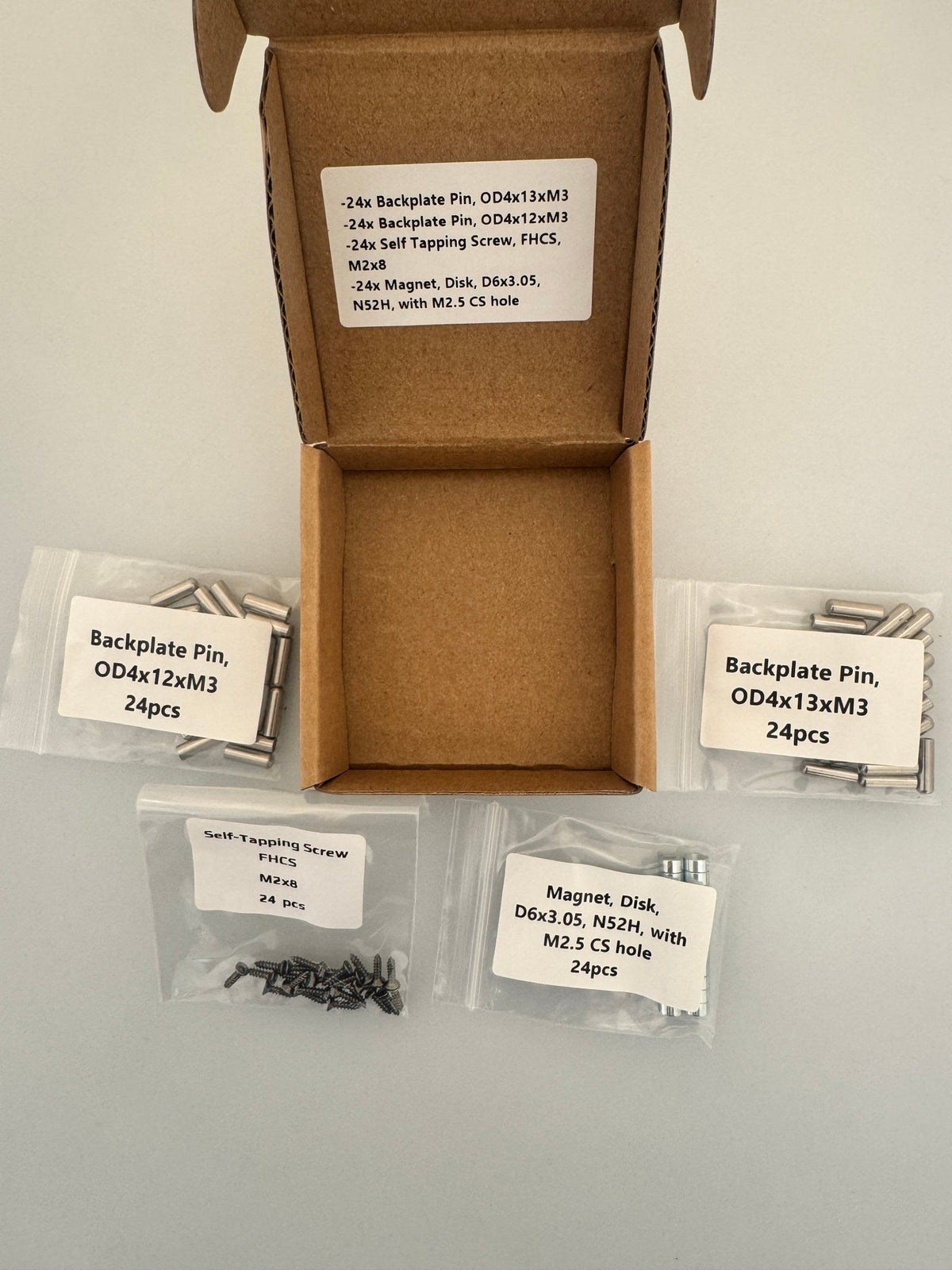 Stealth Changer Backplate Hardware Kit (Stealthchanger Back Plate)