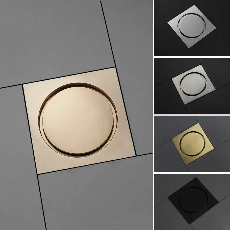 Brass Square Shower Drain