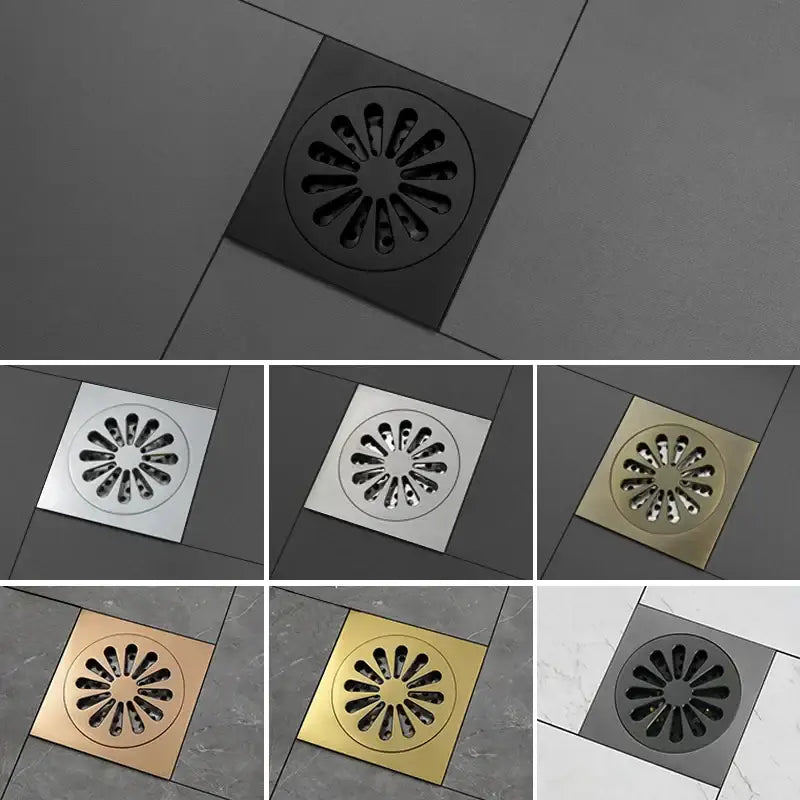 Brass Square Shower Drain