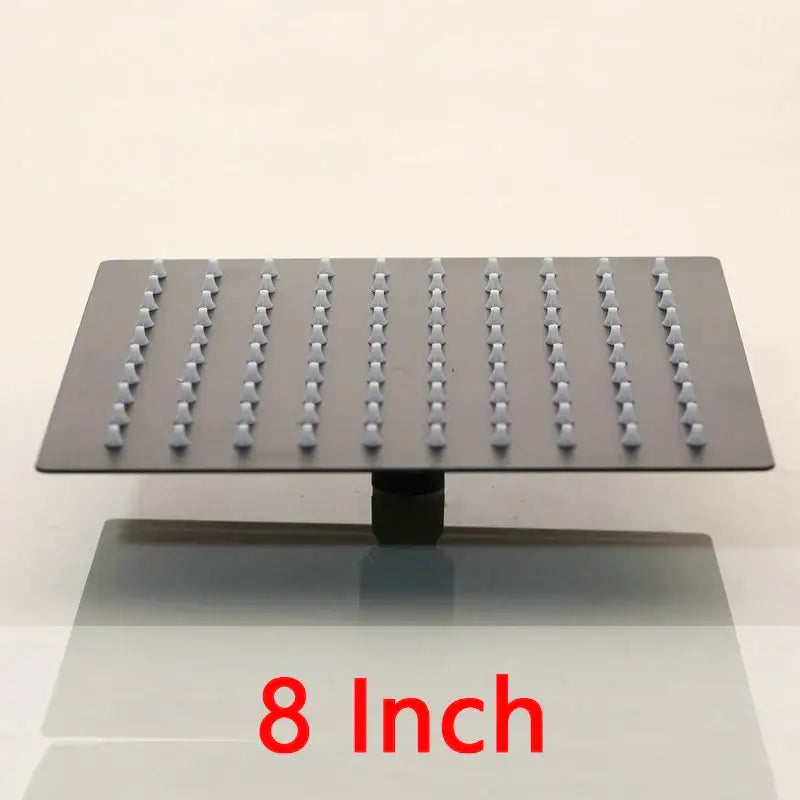 Black Square Rain Shower