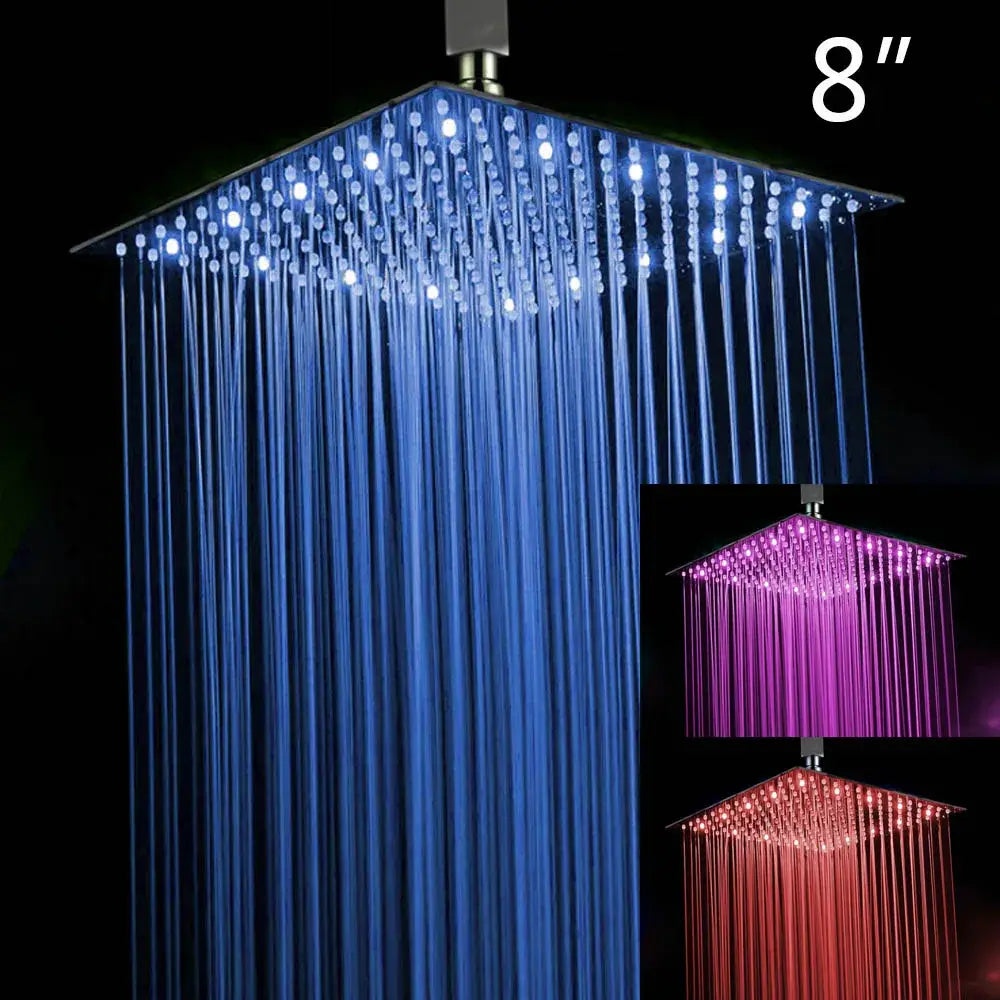 Black Square Rain Shower